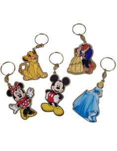 Bomboniere Disney personaggi portachiavi plexiglas e metallo