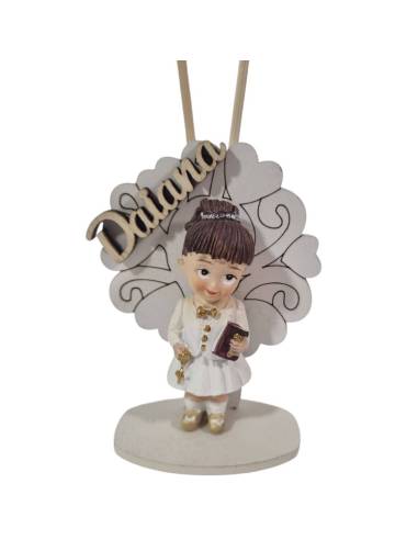 Bomboniere Comunione femmina personalizzate albero della vita profumatore