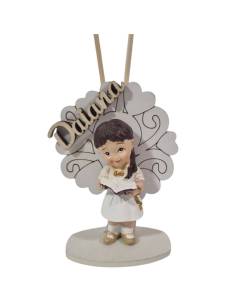 Bomboniere Comunione femmina personalizzate albero della vita profumatore 2