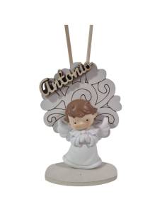 Bomboniere Comunione profumatore personalizzato angelo bianco