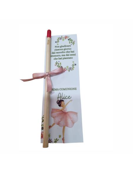 Matite piantabili segnaposto ballerina semi di fiori| Sindy Bomboniere