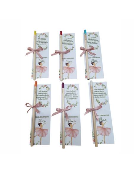Matite piantabili segnaposto ballerina semi di fiori| Sindy Bomboniere
