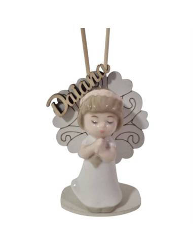 Bomboniere Comunione Profumatori nome bimba in porcellana