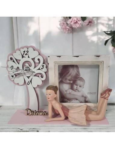 Bomboniere utili Comunione ballerina orologio albero della vita