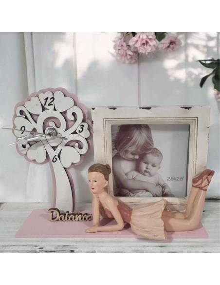 Bomboniere utili Comunione ballerina orologio albero della vita