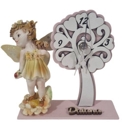 Bomboniere utili fata glitter personalizzato orologio rosa 2