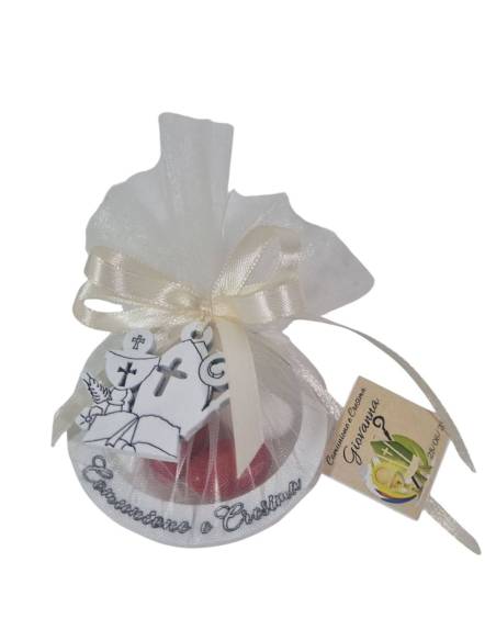 Cerchio e tulle in legno per ogni evento confetti e tag| Sindy Bomboniere