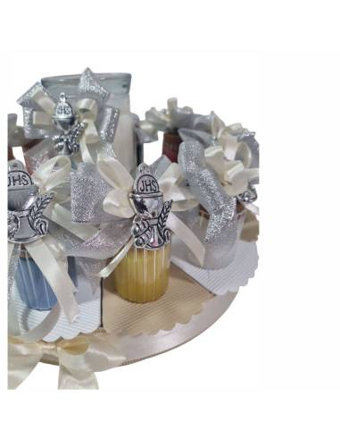 Candele bomboniere Comunione torta portaconfetti calice magnete | Sindy Bomboniere