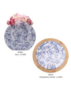 Cuorematto bomboniere utili vaso e antipastiera Fregio