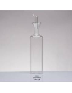 Cuorematto bomboniere utili oliera in vetro liscia