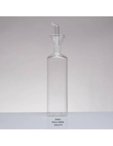 Cuorematto bomboniere utili oliera in vetro liscia