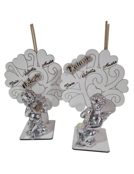 Diffusore ambiente albero della vita angioletti nome personalizzato