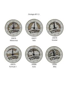 Cuorematto bomboniere orologio particolari in legno