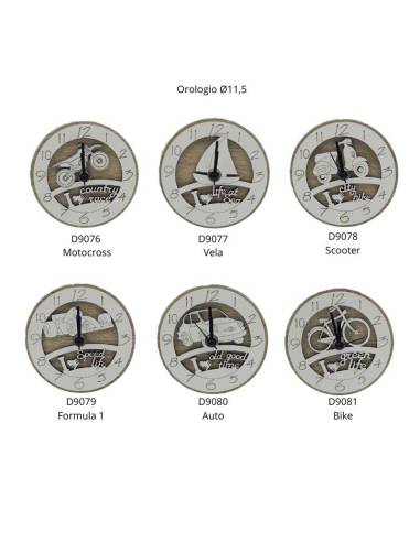 Cuorematto bomboniere orologio particolari in legno