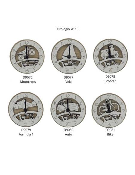 Cuorematto bomboniere orologio particolari in legno