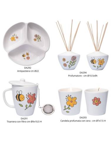 Bomboniere Cuorematto solidali e utili Mr Bee dipinte a mano