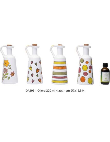 Cuorematto bomboniere oliere assortite in porcellana dipinta a mano