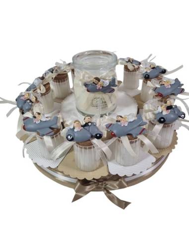 Candele bomboniere matrimonio Yankee Candle tema viaggio