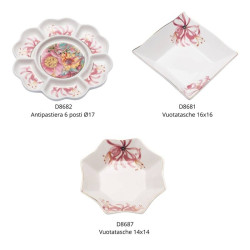 Morena Design bomboniere utili in porcellana lucida Fiordisogno