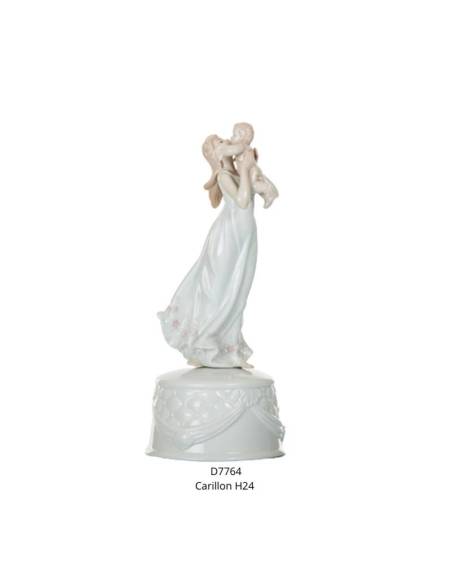 Bomboniere Morena Design Carillon maternità in porcellana lucida