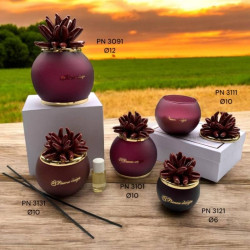 Bomboniere Pienne Design in vetro riccio in ceramica Linea Andromeda