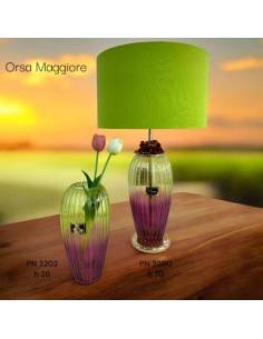 Pienne Design bomboniere lampade luce led e vaso in vetro Linea Orsa Maggiore