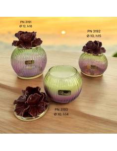 Bomboniere Pienne Design lampade a led e candela fiore in ceramica Linea Orsa Maggiore