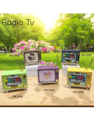 Pienne Design bomboniere particolari e moderne Linea Radio Tv