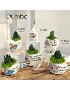 Pienne Design bomboniere utili in ceramica bianca Linea Dumbo