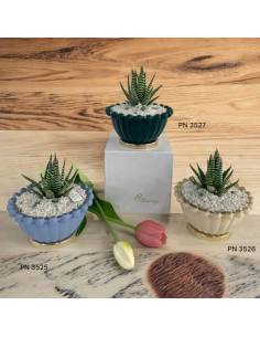 Pienne Design bomboniere eleganti vasetti coppetta porta piante Linea Fungo