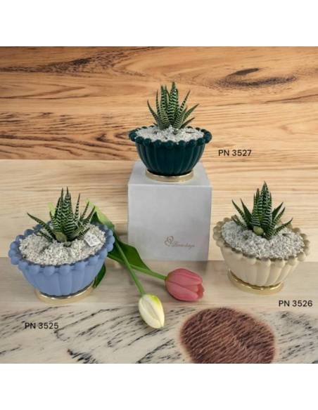 Pienne Design bomboniere eleganti vasetti coppetta porta piante Linea Fungo