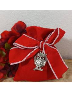 Sacchettini portaconfetti bomboniere gufetto Laurea