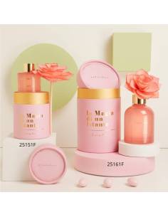 Claraluna bomboniere Diffusori per ambienti rosa con fiore
