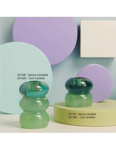 Claraluna bomboniere raffinate ed eleganti candelabri verdi