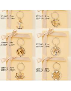 Claraluna bomboniere portachiavi particolari shop online