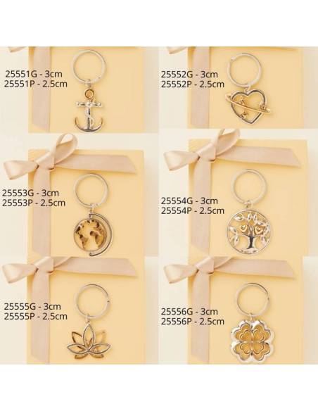 Claraluna bomboniere portachiavi particolari shop online