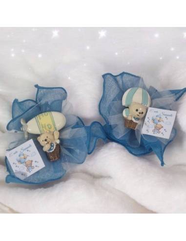 Bomboniere nascita bimbo orsetti completi