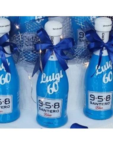 Santero mini bottiglie bomboniere personalizzate