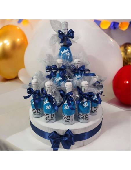 Mini bottiglie Santero bomboniere personalizzate