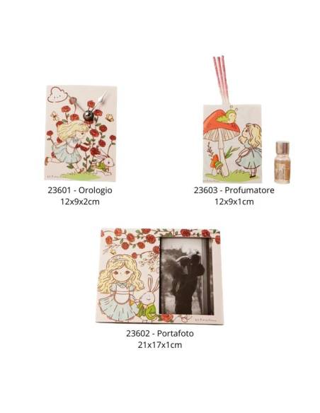 Claraluna bomboniere particolari Alice nel paese delle meraviglie