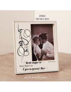 Claraluna bomboniere Matrimonio cornici portafoto con frase