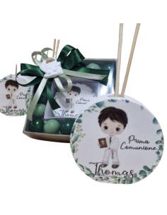 Profumatore bomboniere Comunione personalizzato con nome