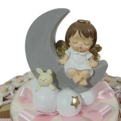 Bomboniere battesimo nascita primo compleanno bimba angioletto torta albero 2