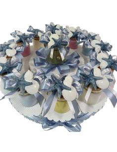 Bomboniere candele yankee candle a torta bomboniera tema mare