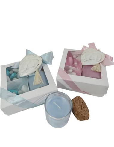 Candele Yankee candle Battesimo cuore Sacra Famiglia