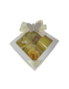 Yankee Candele candele bomboniere rosa stabilizzata gialla