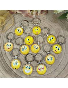 Bomboniere diciottesimo portachiavi smile