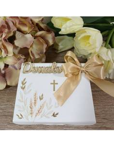 Scatole portaconfetti bomboniere Comunione personalizzate