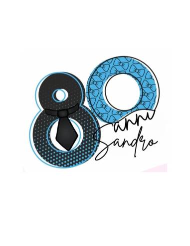 Santero mini bomboniere personalizzate compleanno| Sindy Bomboniere