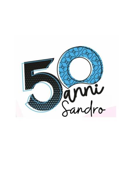 Santero mini bomboniere personalizzate compleanno| Sindy Bomboniere